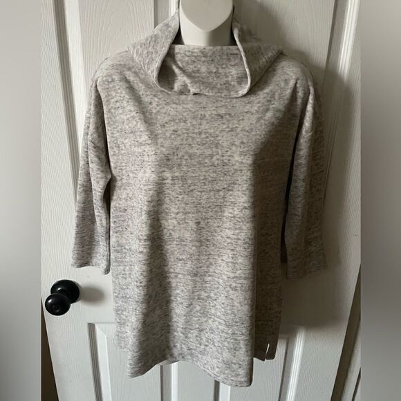 Women's Talbots Velour Mock Neck Sweatshirt Size s - Picture 1 of 4